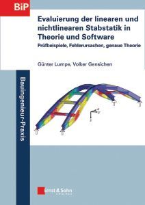 Neuerscheinung: Evaluierung der linearen und nichtlinearen Stabstatik in Theorie und Software