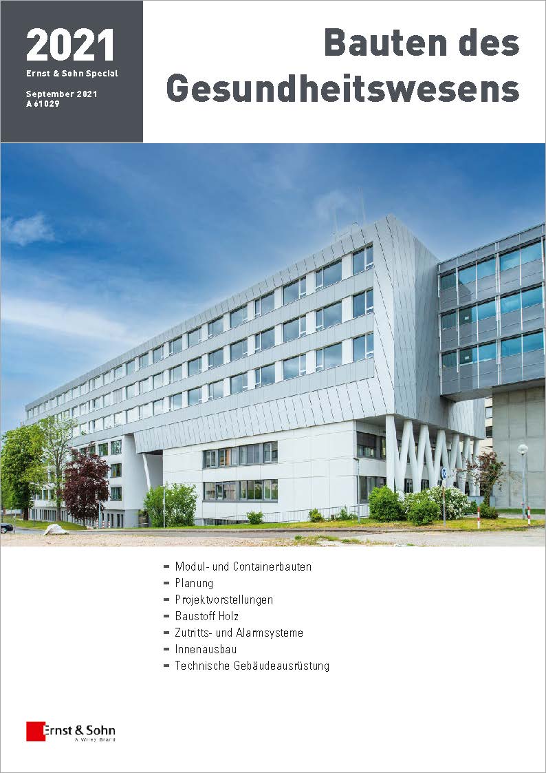 Special Bauten des Gesundheitswesens 2021 erschienen