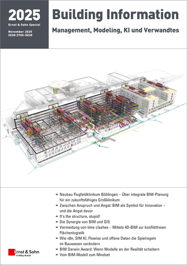 Sonderheft BIM - Building Information Modelling 2025 erschienen