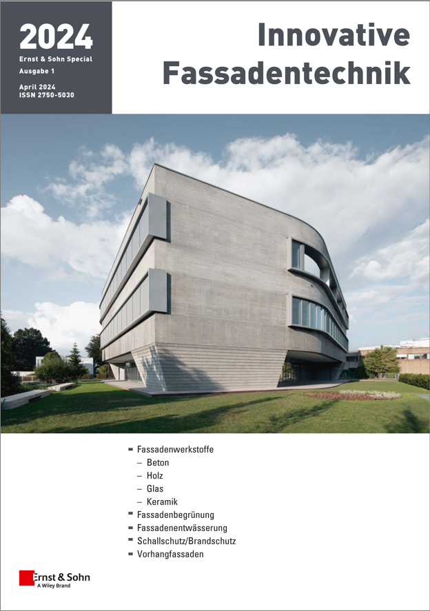 Themenheft Innovative Fassadentechnik 01/2024 erschienen