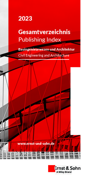 Ernst & Sohn Gesamtverzeichis lieferbarer Titel 2023 Cover