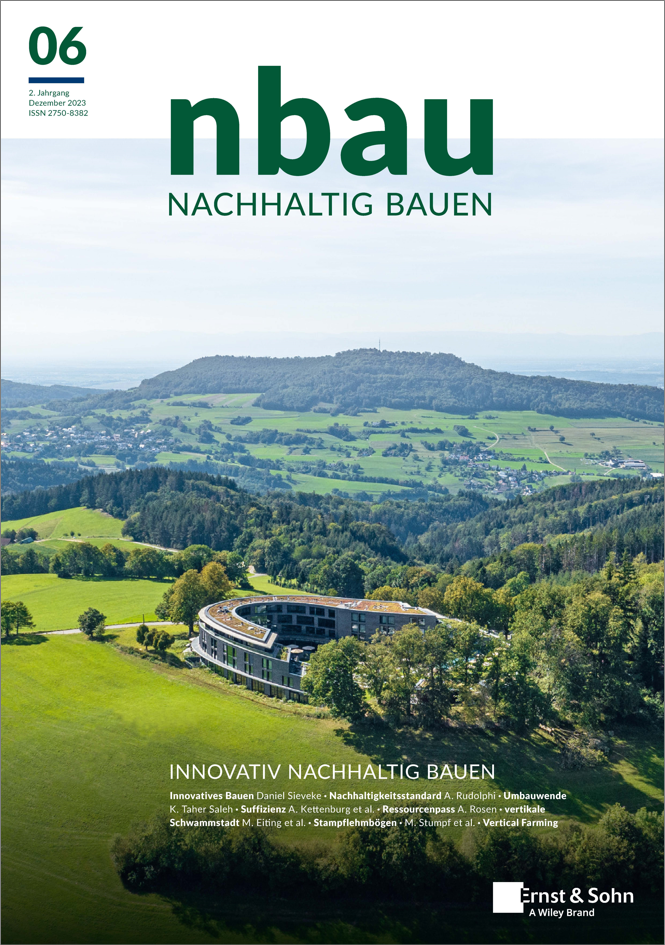 Zeitschrift Nachhaltig Bauen 06/23 erschienen