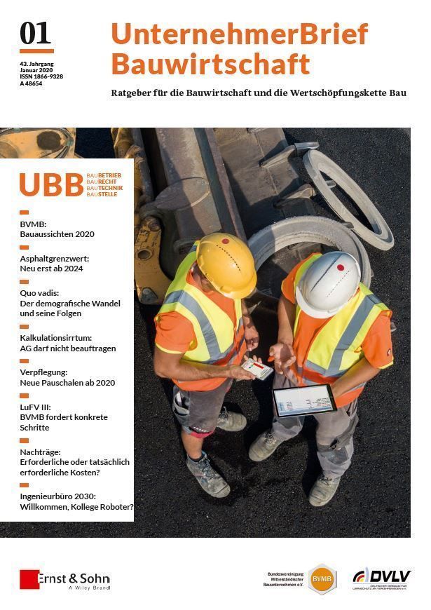 Cover UBB 1/2020