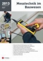 Sonderheft Messtechnik im Bauwesen 2013 erschienen