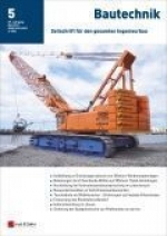 Neues Konzept für die Zeitschrift Bautechnik