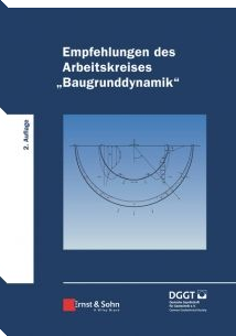 Empfehlungen des Arbeitskreises "Baugrunddynamik"