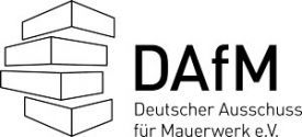 Der 2018 gegründete Deutsche Ausschuss für Mauerwerk e.V. (DAfM) hat sich zum Ziel gesetzt, Wissenschaft und Anwendungsforschung auf dem Gebiet des Mauerwerksbaus zu fördern. Wichtiges Resultat der Arbeit des Ausschusses ist die Formulierung anwenderfreundlicher Richtlinien und praxisnaher Ausführungsregelungen für das Bauen mit Ziegeln, Kalksandsteinen, Porenbeton- und Leichtbetonsteinen.Mehr Informationen zu DGfM- und DAfM-Mitgliederkonditionen:www.ernst-und-sohn.de/dafm