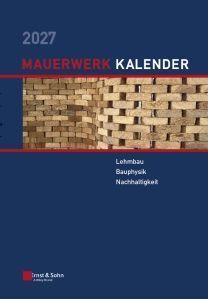 Mauerwerk-Kalender 2027