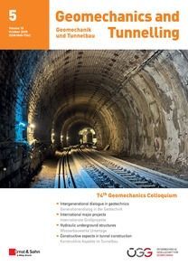 Geomechanics and Tunnelling