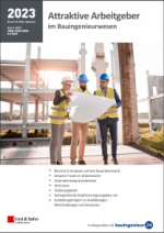 Attraktive Arbeitgeber im Bauingenieurwesen 2023